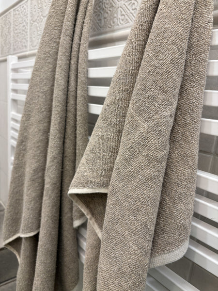 Natural hemp/cotton towel